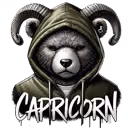 Capricorn zodiac bear