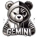 Gemini zodiac bear