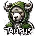Taurus zodiac bear